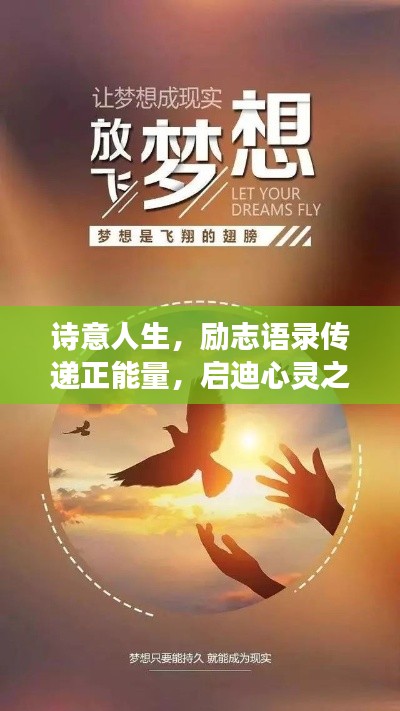 詩意人生，勵志語錄傳遞正能量，啟迪心靈之旅
